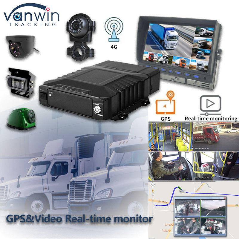 8CH ビデオ監視 HDD モバイル DVR 4G GPS WIFI MDVR リアルタイム監視