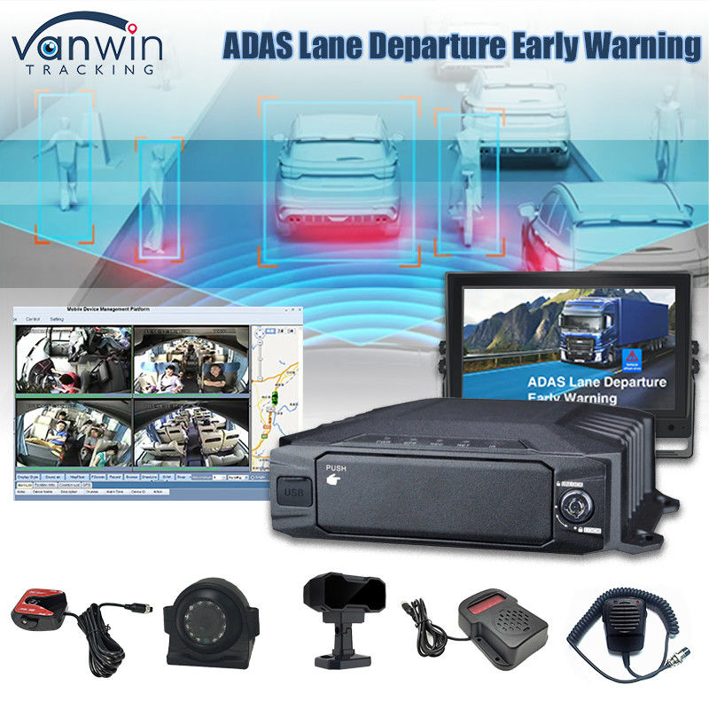 8CH 1080P Ai HDD モバイルDVR リアルタイムモニタリングと追跡 4G Ai Adas DMS MDVR CCTVシステム