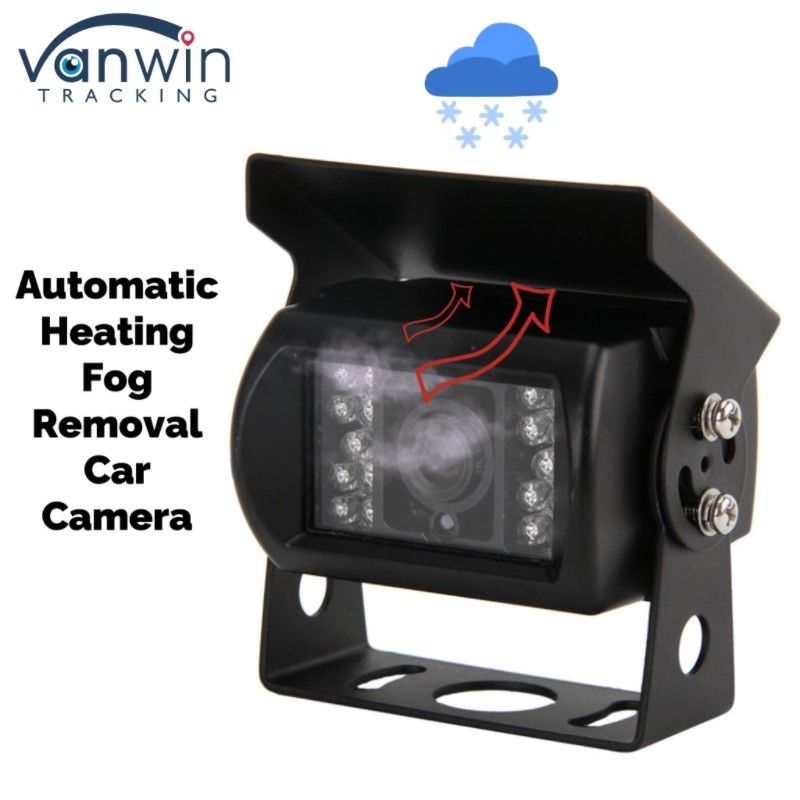 高防水グレード IP69K ショック耐性自動車カメラ 自動加熱と霧除去 4PINコネクタ