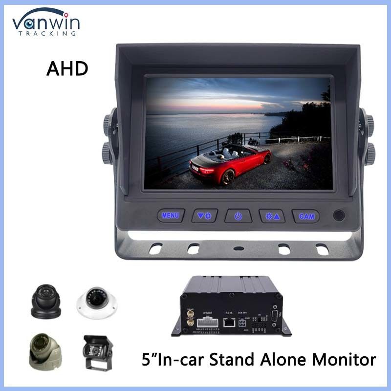 5インチ AHD LCD カーモニター デジタルディスプレイ 自動車用 USB GPS トラック用
