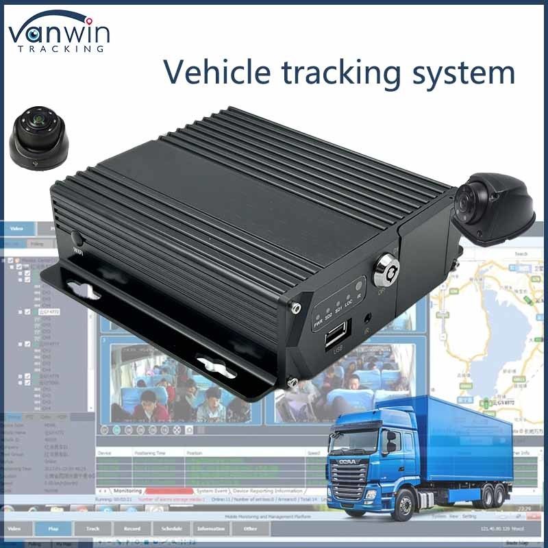 4CH リアルタイム トラック MDVR デジタルタイヤ圧力モニターシステム 4G SD 1080P 車両 GPS 機能