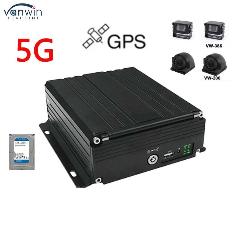 4チャネル HDD DVR 5G GPS トラッキング 1080P HD Moblie DVR ビデオシステム サポート OEM/ODM 車用 トラック バス用 MDVR 車用 ブラックボックス