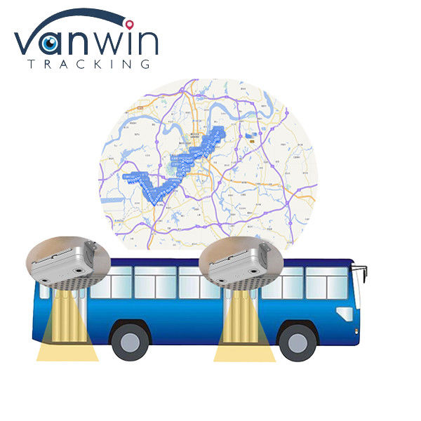 バスの乗客カウンター 3G Wifi GPRS 計数 車両 GPS ナビゲーション 公共交通 バスの人数計