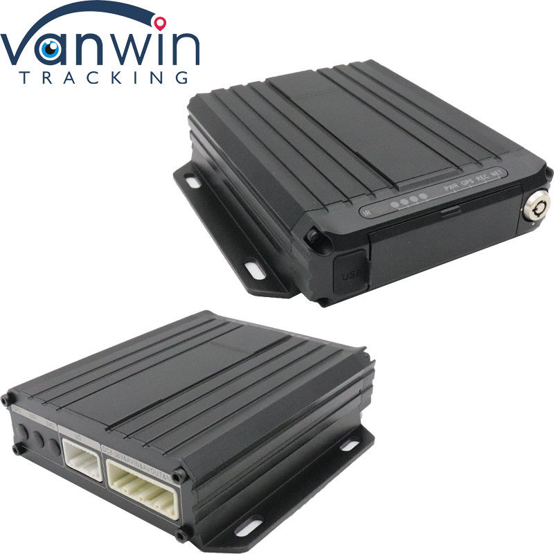1080P デュアル SD カード 4 チャネル モバイル DVR 4G GPS Wifi 車両 CCTV カメラ