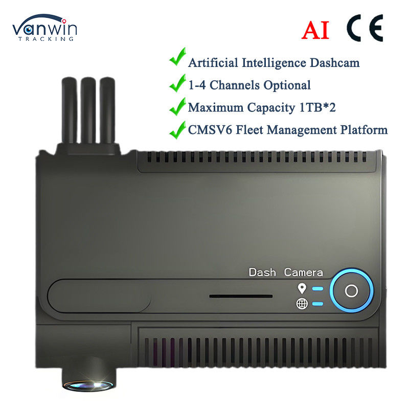フルHDダッシュカメラ 1-4チャネル GPS追跡車両カメラ 1080P タクシー用ダッシュカメラ CMSV6サーバーのモバイルカーDVR