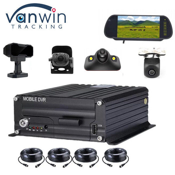 8CH 4CH 4G GPS ADAS DMS 2TB HDD SD モバイル DVR キット AI MDVR GPS追跡システム タクシー MDVR