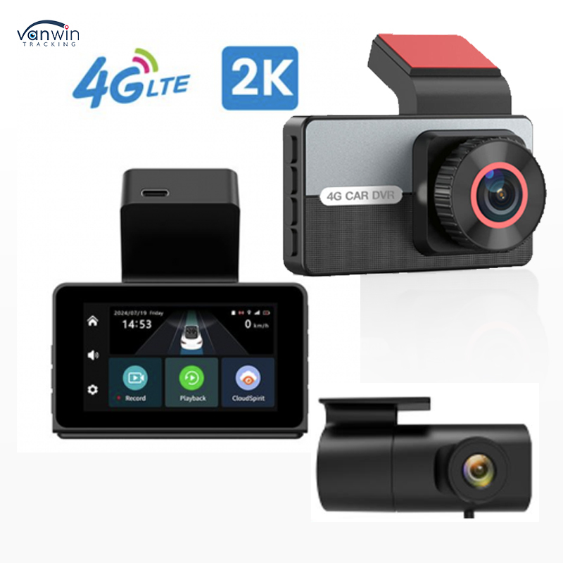ダッシュカム 2K 4G デュアルレンズ ドライブレコーダー ナイトビジョン 車載ブラックボックス DVR 車の運転用