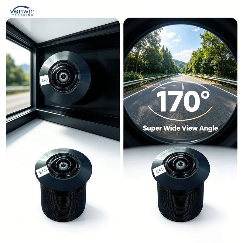 ミニ隠し車両カメラ 1000TVL CVBS 170° 広角 IP69K 防水車のサイドビューカメラ
