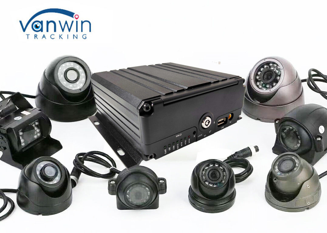 8チャネル GPS WiFi 4G RJ45 1080N モバイル 車両 バス DVR カメラ ビデオ レコーダー キット APP/Web/PC リモート ビュー ビデオとトラック