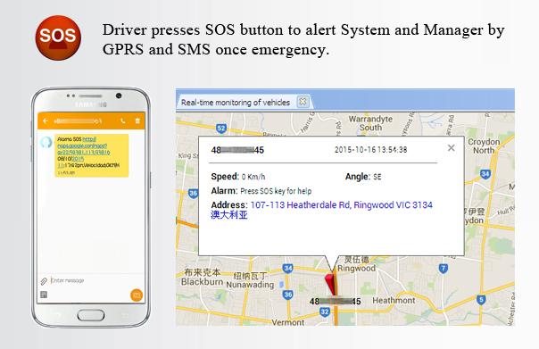 2g 4g GPS トラッカー Sdk と Api の車用車両追跡装置 9