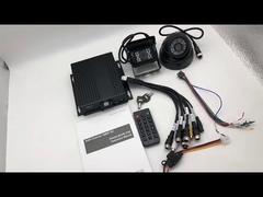 4CH 1080P デュアルSDカード モバイルDVR