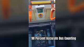 98% 正確なバス乗客カウンター システム